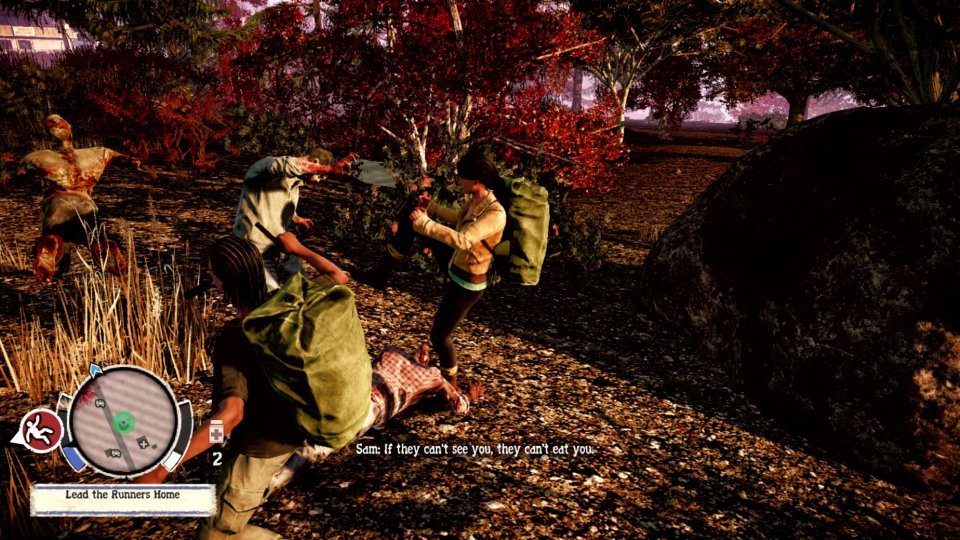 Man möchte meinen, dass ein Zombiespiel wie State of Decay aufgrund der blutigen Kämpfe hohe Altersfreigaben bekommt. Doch auch hier störte sich der australische Jugendschutz mehr am Konsum von Drogen anstatt dem zu Brei schlagen von hirnlosen Menschen.<br> &nbsp;