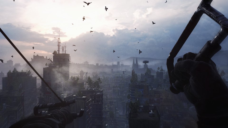 Wenn ihr in Central Loop von einem Wolkenkratzer springt, könnt ihr euren Fall mit eurem Gleitschirm abfedern.