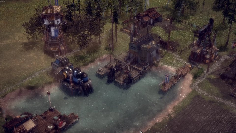 Elektrische Pumpen liefern Wasser nun automatisch an ausgebaute Silos.