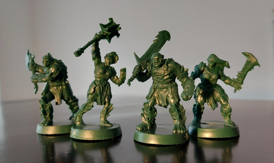 Monster wie diese Orks liegen in unterschiedlichen Varianten vor.