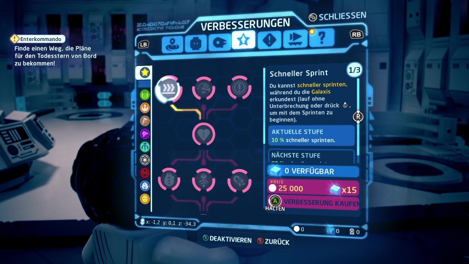 <strong>Jedi, Sith, Droide oder Kopfgeldjäger: </strong>Die über 300 spielbaren Figuren haben zwar alle freischaltbare Skills, teilen sich diese aber mit den Charakteren innerhalb ihrer Kategorie - Qui-Gonn, Yoda und Ahsoka haben also die exakt selben Kräfte.