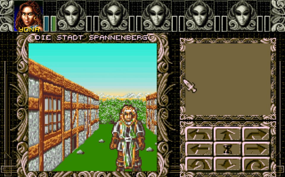 Platz 8: Heute mag die grobpixelige 3D-Grafik des Rollenspiels Ambermoon niemanden mehr begeistern, doch anno 1993 staunte man über die technischen Leistung, die das deutsche Studio Thalion vollbracht hatte.