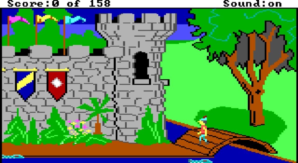 Inspiration #2: Sierras „King’s Quest I”.