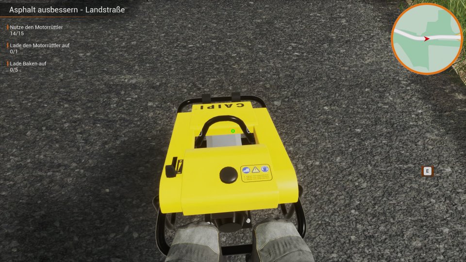 Die Gebrauchsanweisungen des Motor-Rüttlers verraten: Da hat sich jemand nicht allzu viel Mühe bei den Details gegeben.