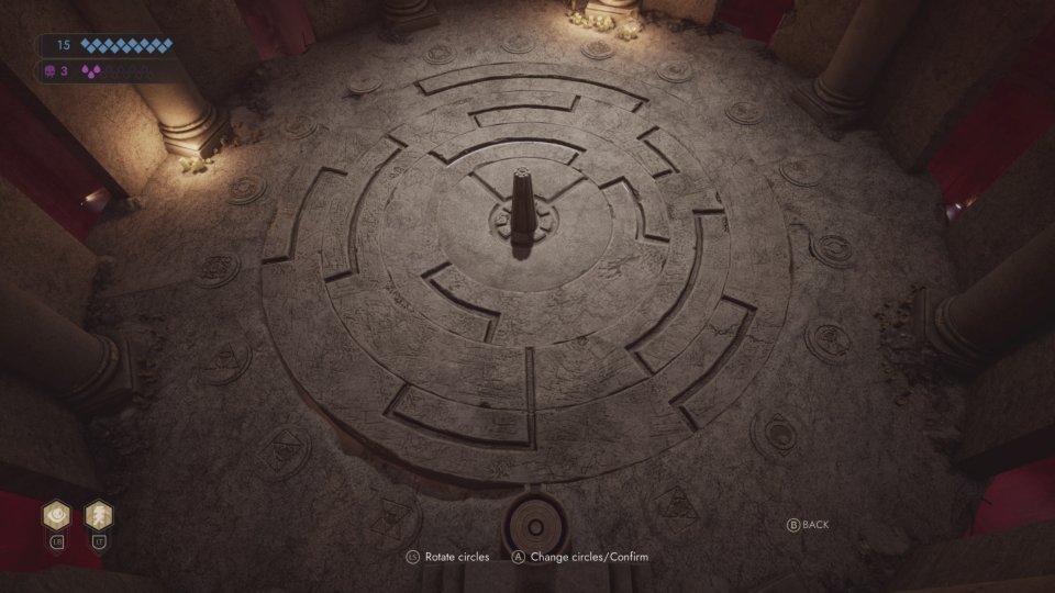 Zum Gameplay gehören ärgerlicherweise auch ein paar äußerst generische und frustrierende Rätselpassagen, wie diese Schiebeaufgabe.