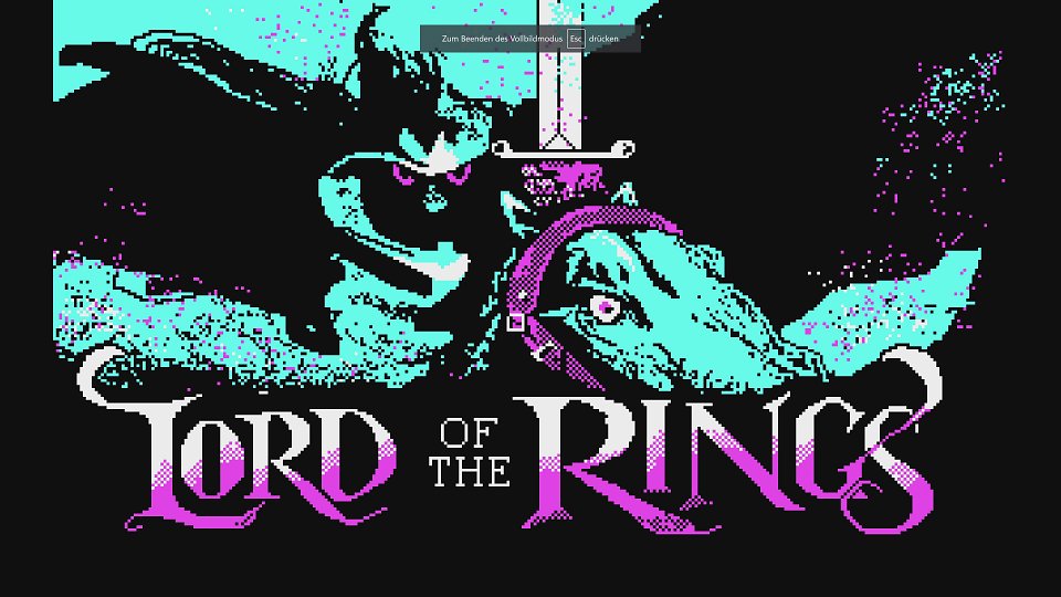 The Lord of the Rings Text-Adventure