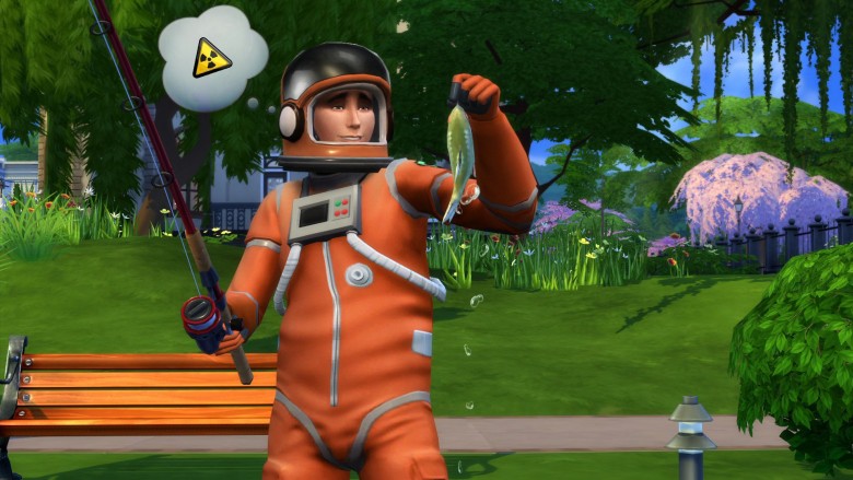 Schräge Outfits gehören auch in Die Sims 4 zum ganz besonderen Charme der Serie.