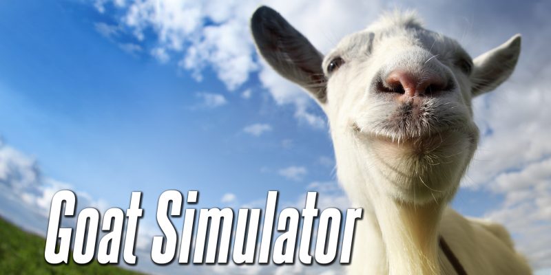 Der Goat Simulator hat unseren Tester Sven Huber verändert. Er ist nun ein gläubiger Mönch in einer asiatischen Tropfsteinhöhle.