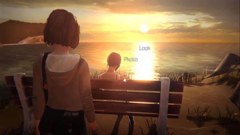 Ohne Zeitdruck einfach mal auf die Parkbank setzen und dem Sonnenuntergang zuschauen - selten für Videospiele.