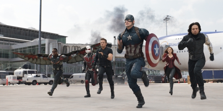 Szene aus Captain America: Civil War