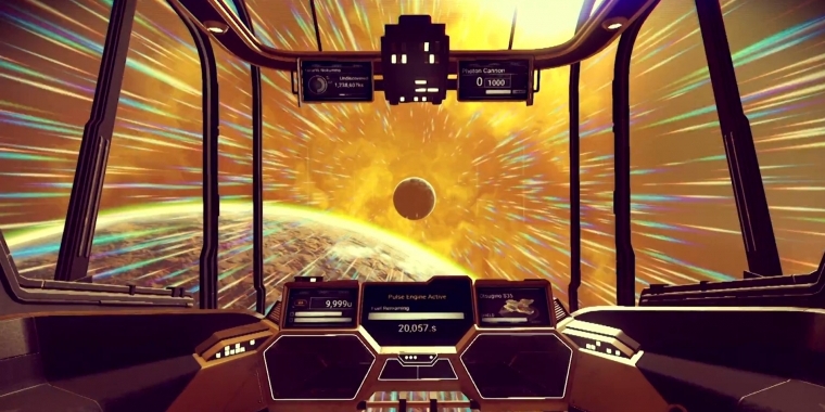 18 Trillionen Planeten umfasst die Galaxie des Weltraumspiels - auf Dauer langweilig oder doch immer wieder überraschend? Diese Frage lässt sich erst nach Release klären.