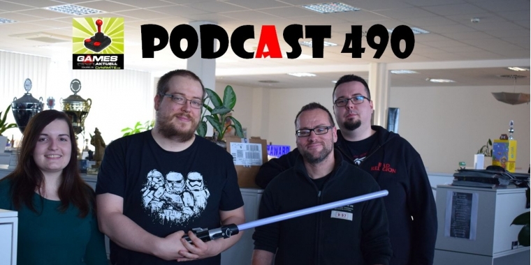 Games Aktuell Podcast 490: Rebecca, Matthias, Thomas, Chris