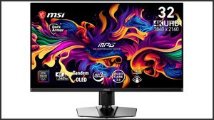 MSI MPG 322URDE QD-OLED X24 (31,5 Zoll, 4K, 240 Hz)